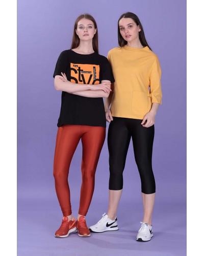 YARIM KOLLU TSHİRT